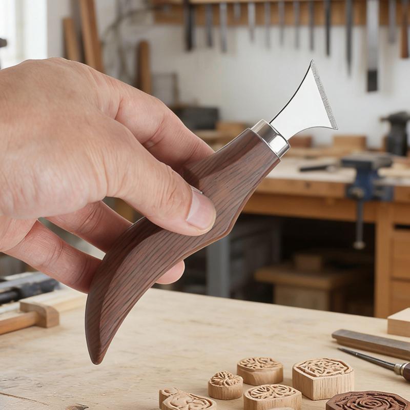 5個入り木彫りナイフセット、人間工学に基づいた木製ハンドル、 - Wood Chisel Set のレビューと価格